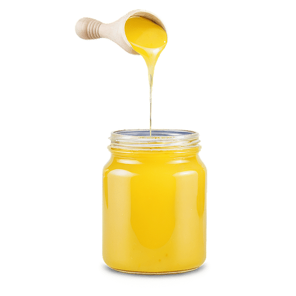 a jar full of ghee