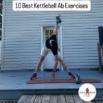 professional basketball player Adam Kemp doing the 10 best kettlebell core exercises