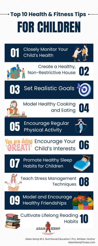 Top 10 Health & Fitness Tips for Children