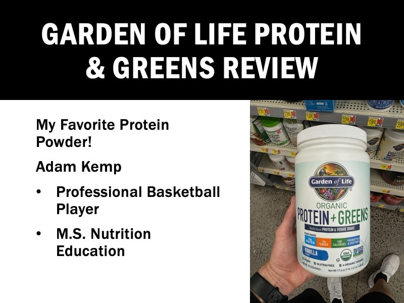 Garden of Life Protein & Greens Review: My Favorite Protein Powder!