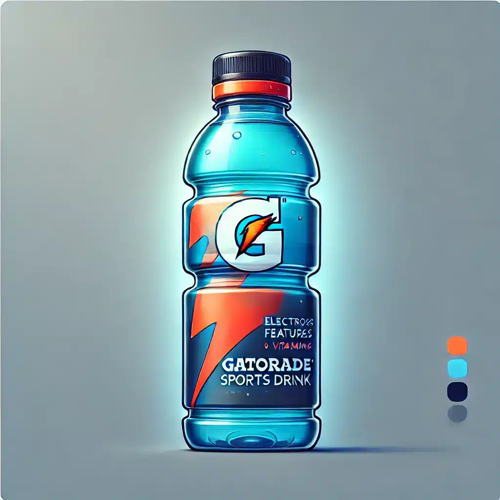 one Gatorade bottle