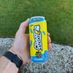 One Can of ghost energy drink sour patch blue raspberry