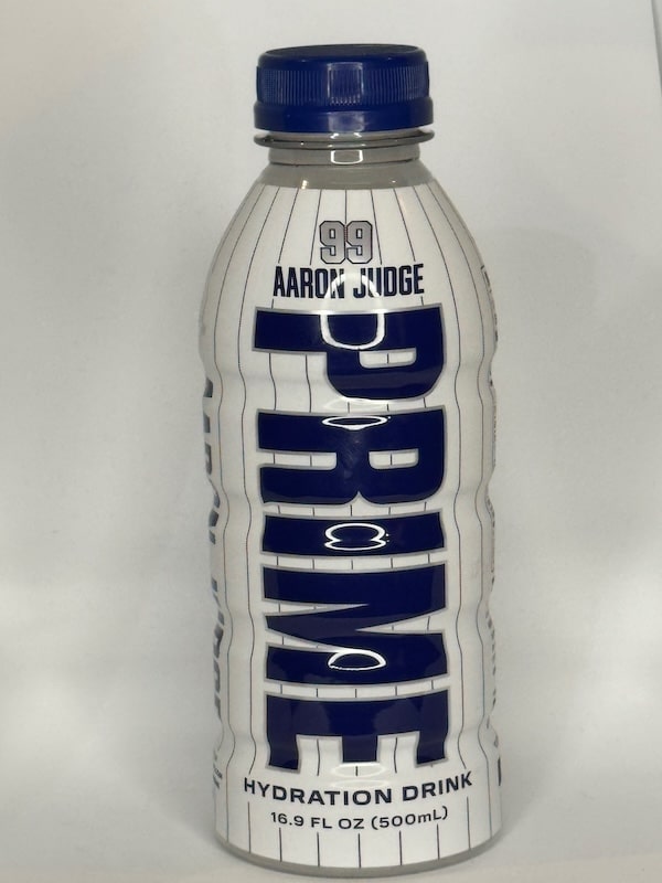 one bottle of prime hydration Aaron Judge edition