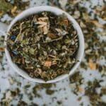 loose leaf green tea blend