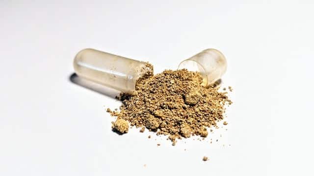 an ashwagandha capsule