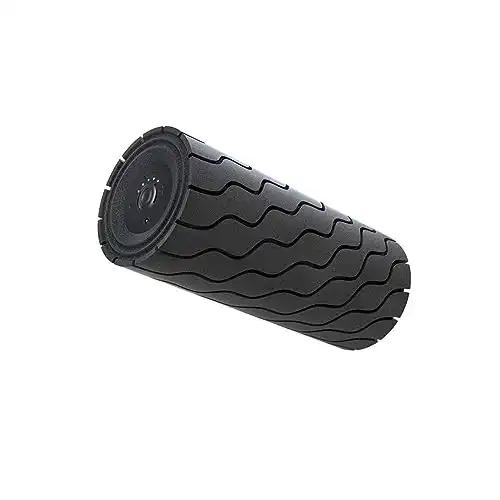 Therabody Wave Series Wave Roller - High Density Foam Roller for Body and Large Muscles. Bluetooth Enabled Muscle Foam Roller with 5 Customizable Vibration Frequencies in Therabody App