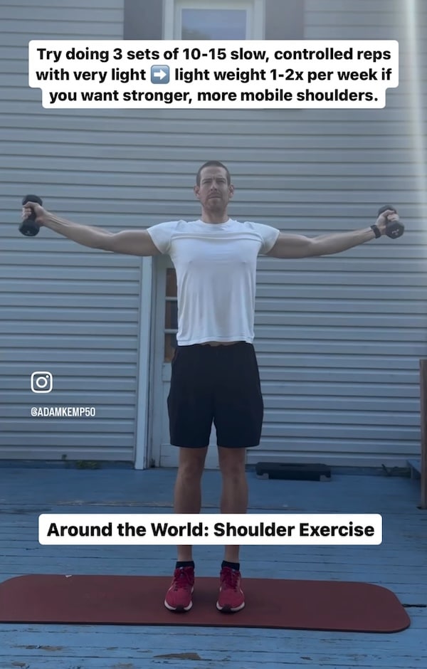 Around the World Exercise: Build Strong, Healthy Shoulders!