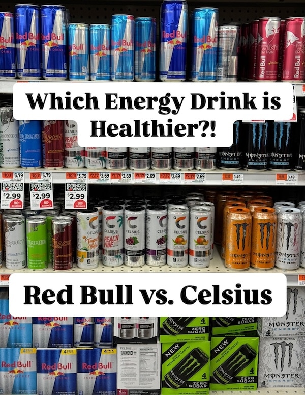 Celsius vs. Red Bull: Is Celsius Healthier than Red Bull?