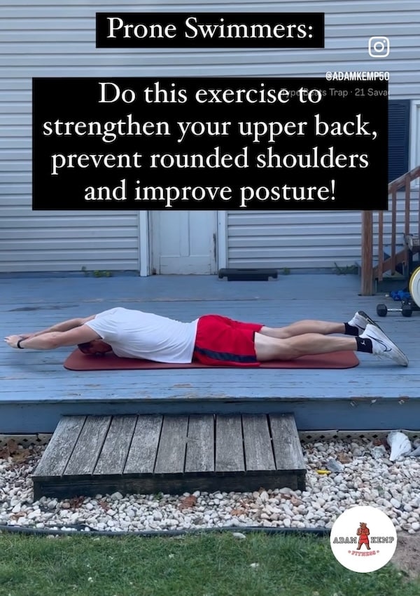 Prone Swimmers Exercise: Demonstration Video & How to Guide