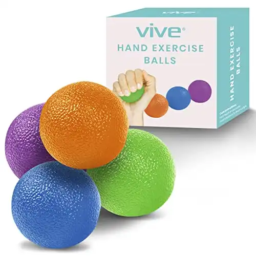 Vive Squeeze Balls for Hand Therapy, Exercise, and Arthritis