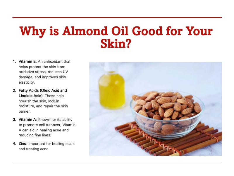 Benefits of Almond Oil for Skin