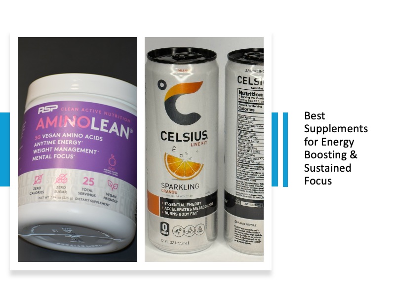 Best Supplements for Energy Boosting & Sustained Focus