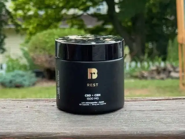 Raw Botanics REST and Refresh | Hemp + Adaptogen Natural Sleep Supplement