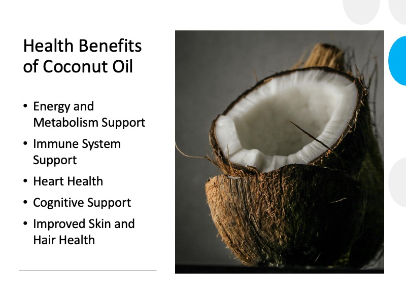 Health Benefits of Coconut Oil