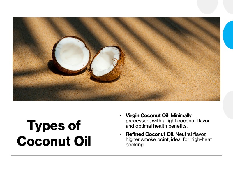 Types of Coconut Oil