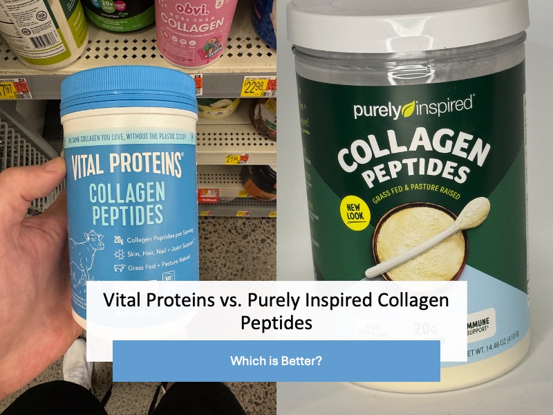 Vital Proteins vs. Purely Inspired Collagen Peptides