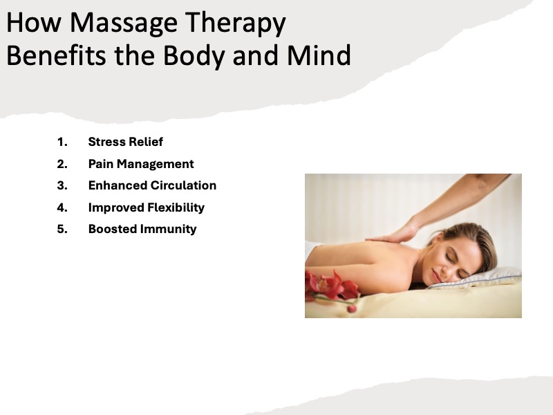 Massage Therapy Benefits