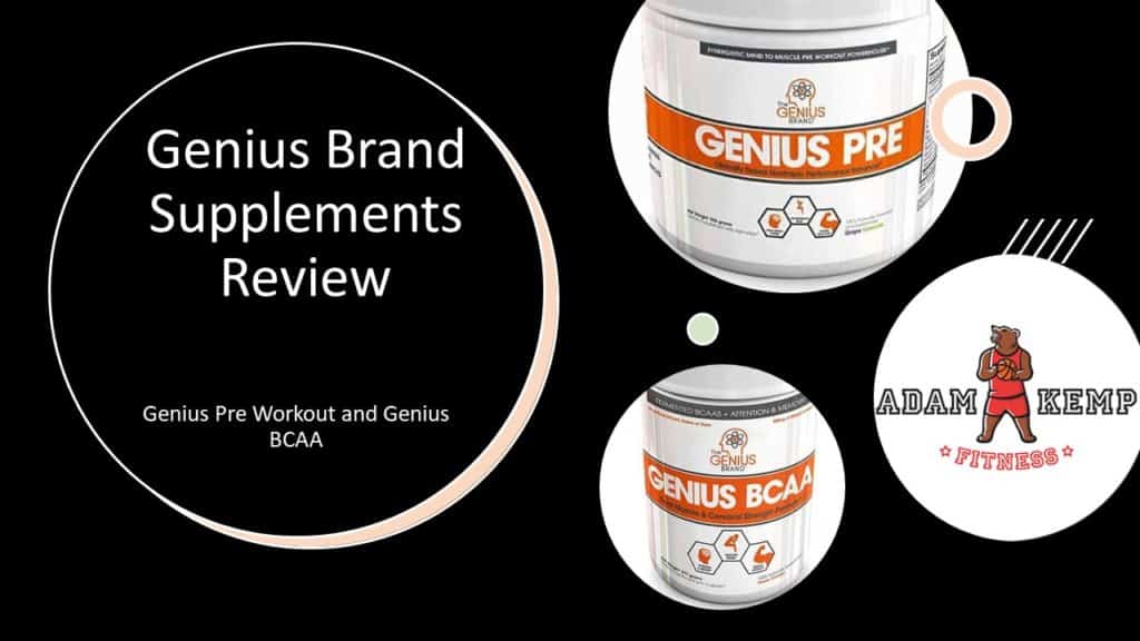 Genius Brand Supplements Review: Genius Pre & Genius BCAA